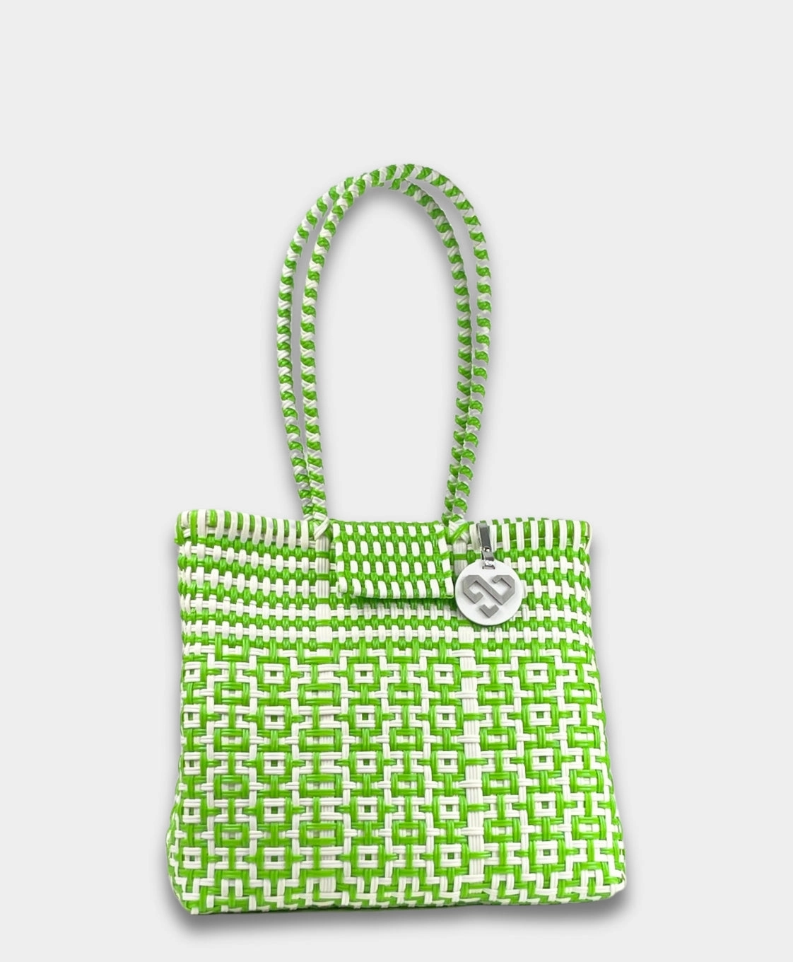 Maria Victoria | Gelato WL TC | Upcycled, Handwoven, Shoulder Bag Compact Size