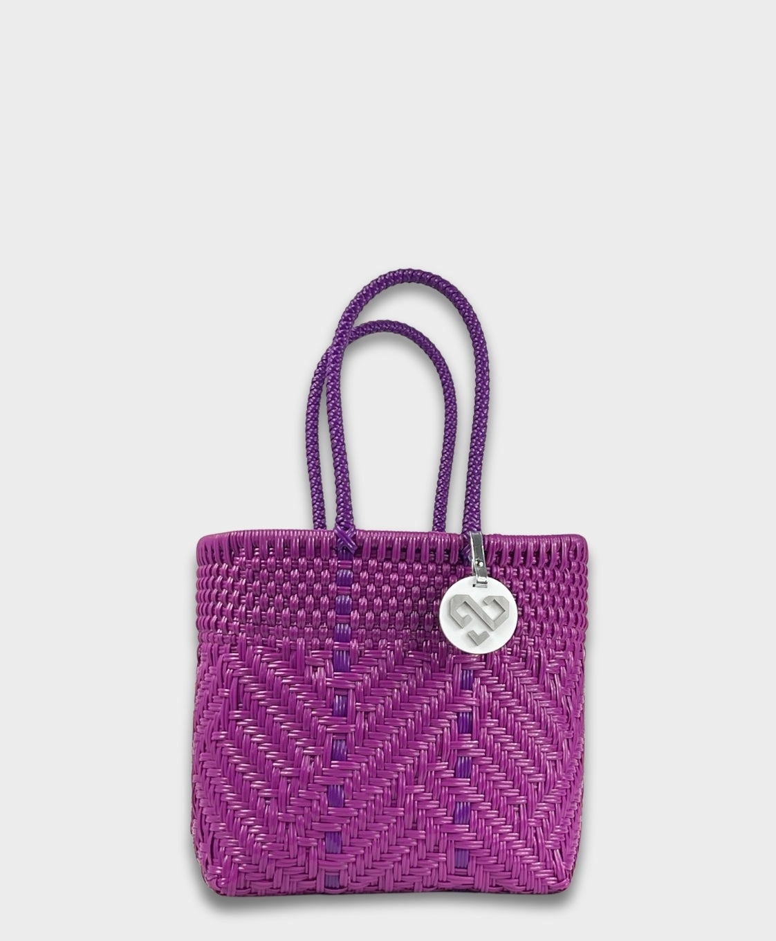 City Function Maria Victoria | Glimmer Purple Tote | Upcycled, Handwoven