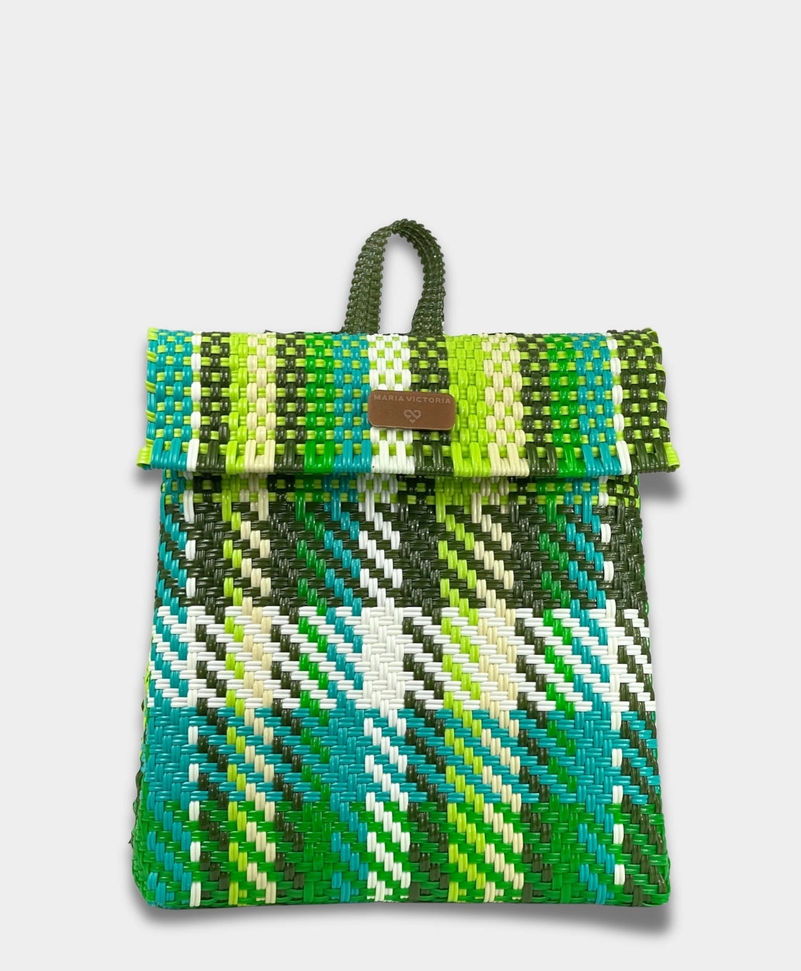 Ergonomic form Spacious Storage Maria Victoria | Limoncello BK | Upcycled, Handwoven, Backpack