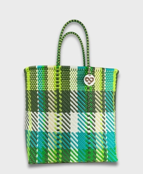 Maria Victoria | Limoncello Tote | Upcycled, Handwoven Urban Function