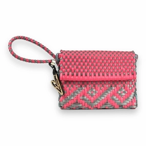 Minimal Vision Maria Victoria | Selene CA | Upcycled, Handwoven, Wristlet