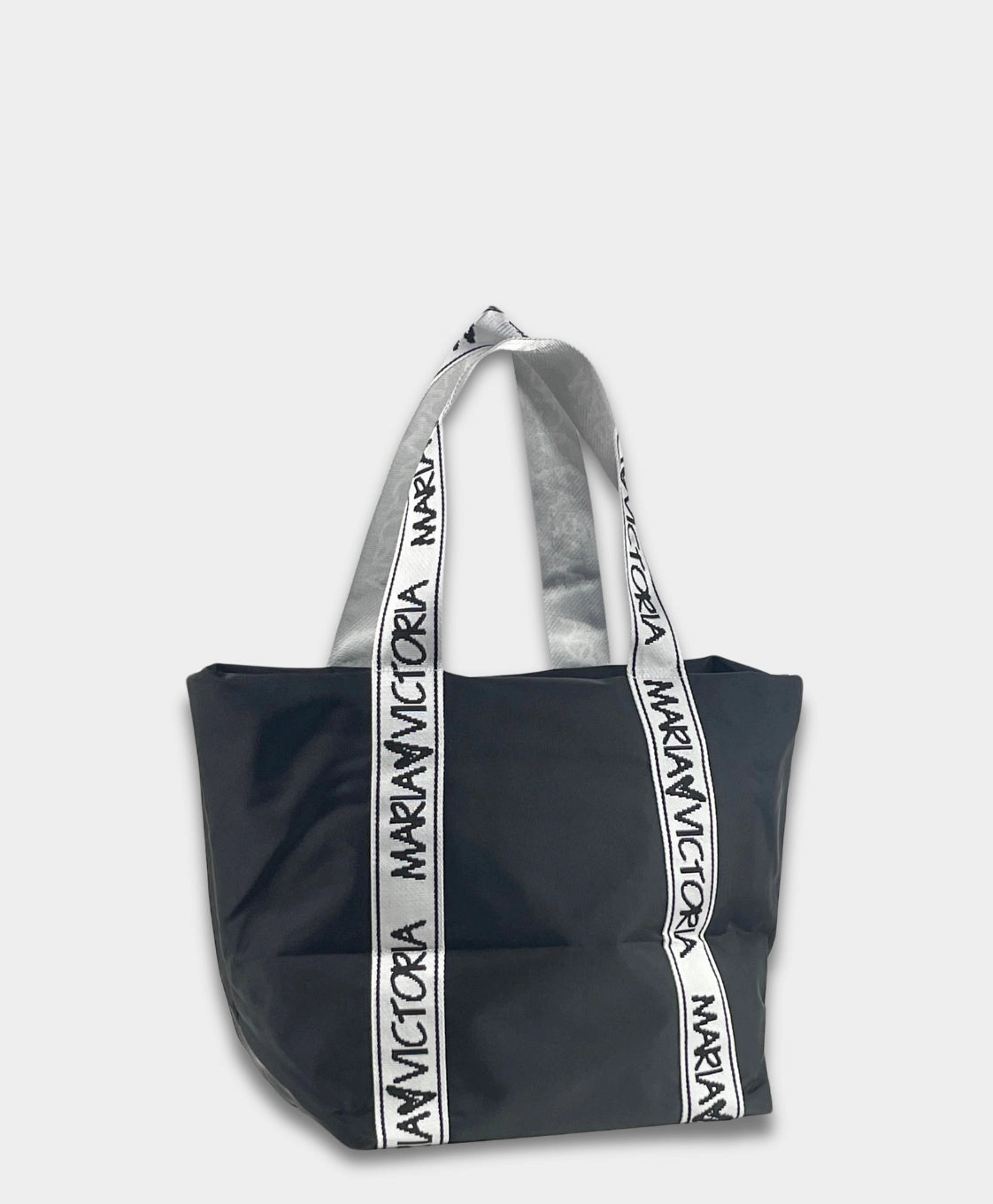 Practical Companion Maria Victoria | Uptown Carry All | Upcycled, Handwoven, Tote Black