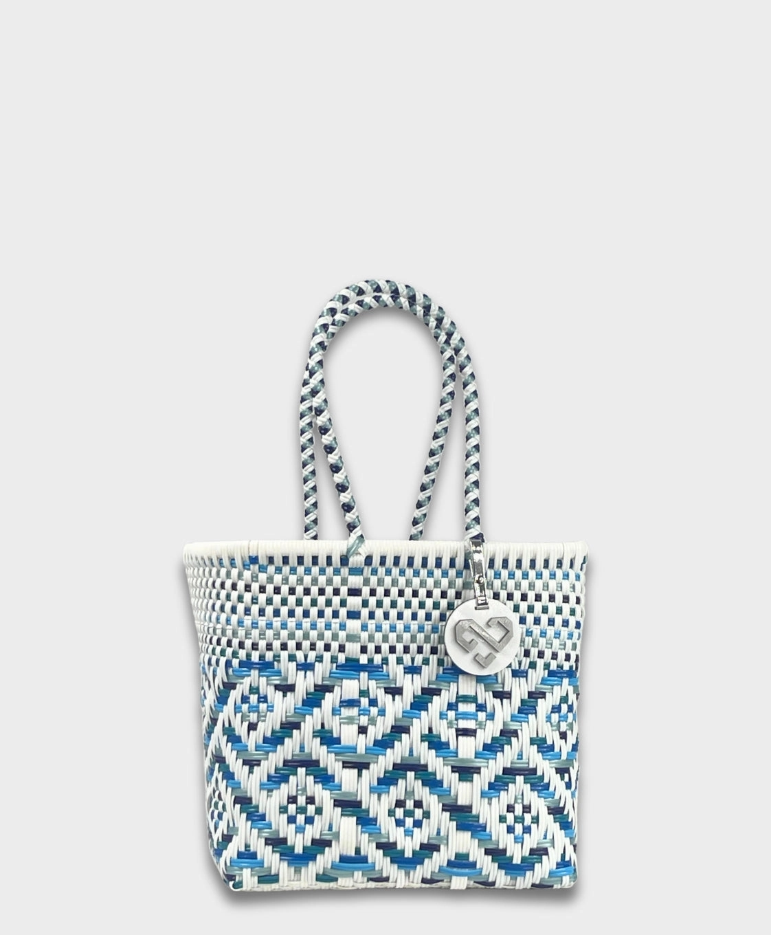 Maria Victoria | Venecia Tote | Upcycled, Handwoven Compact Everyday Campus Day