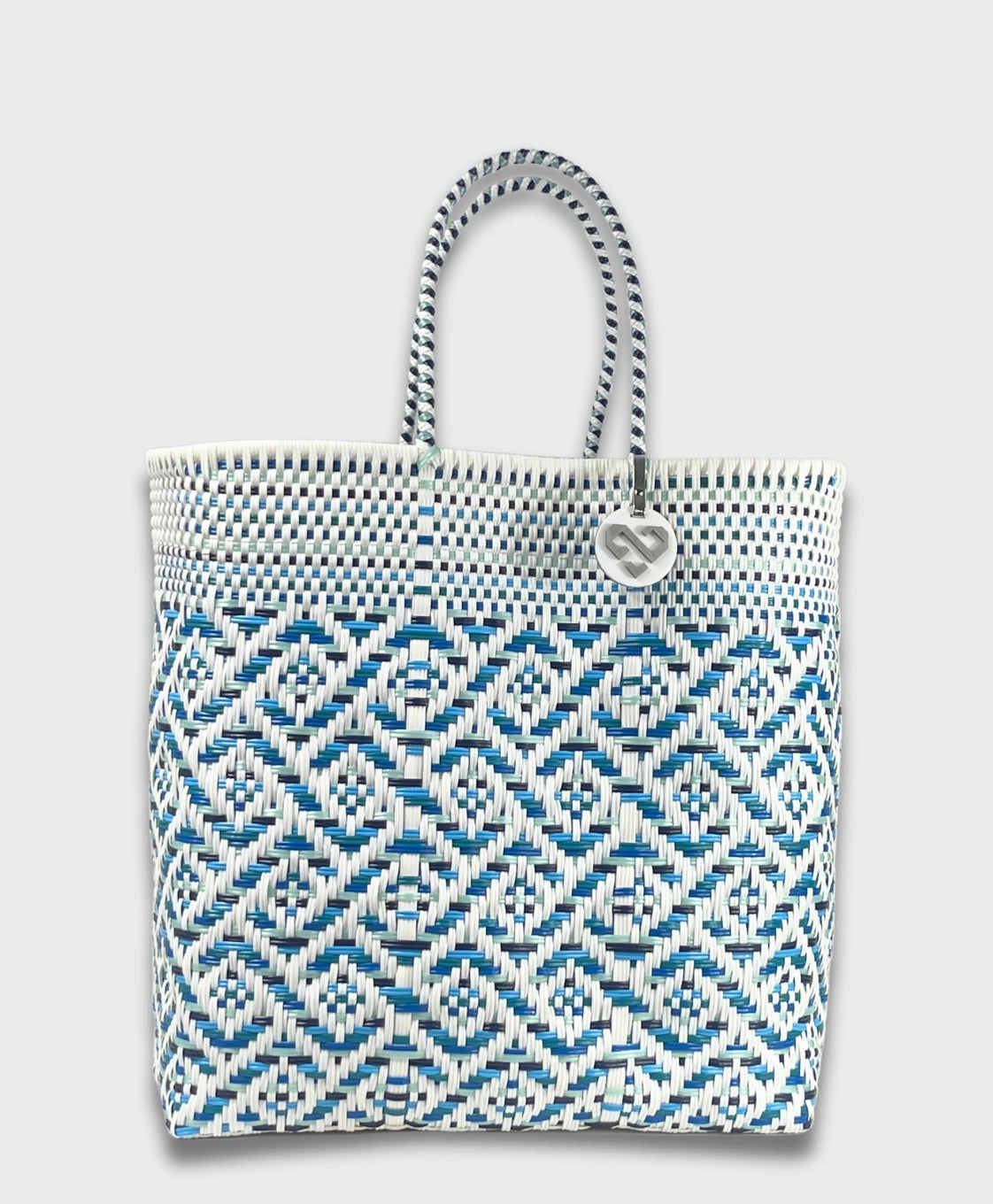 Maria Victoria | Venecia Tote | Upcycled, Handwoven Office Worker Unique Design