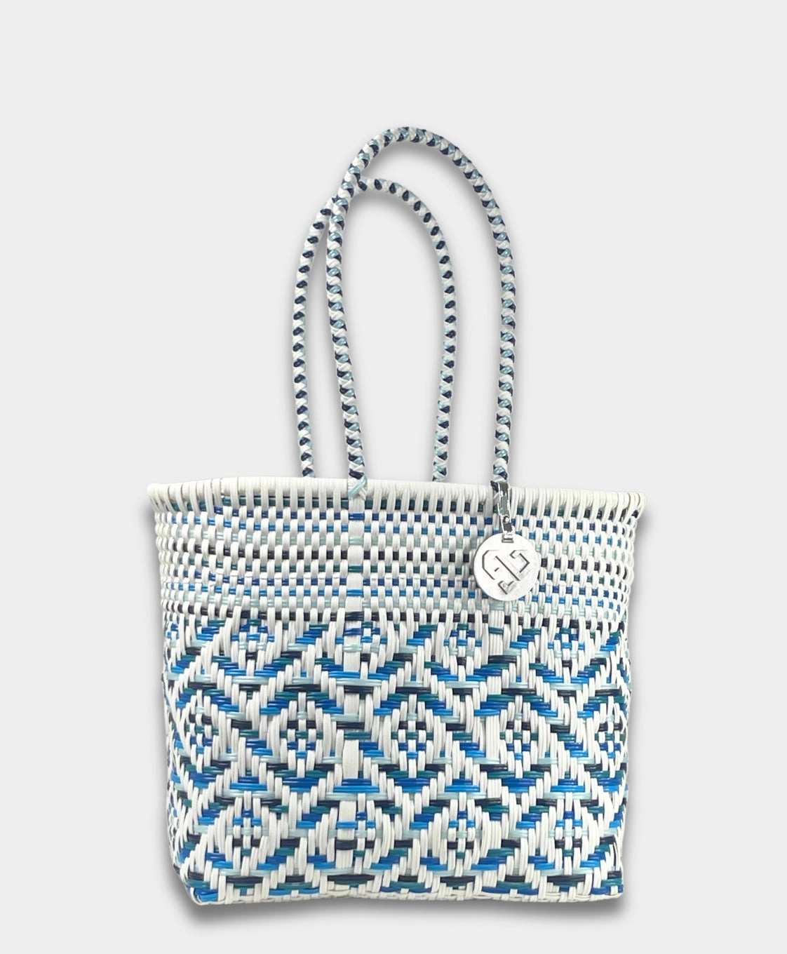 Minimal Carry Modern Mood Maria Victoria | Venecia Tote | Upcycled, Handwoven