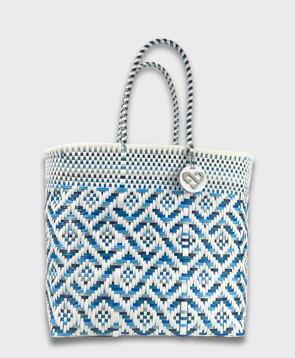 Maria Victoria | Venecia Tote | Upcycled, Handwoven Weekend Vibe Reusable Everyday