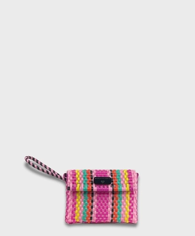 Evening Ready Dazzling Accent Maria Victoria | Vita CA | Upcycled, Handwoven, Wristlet