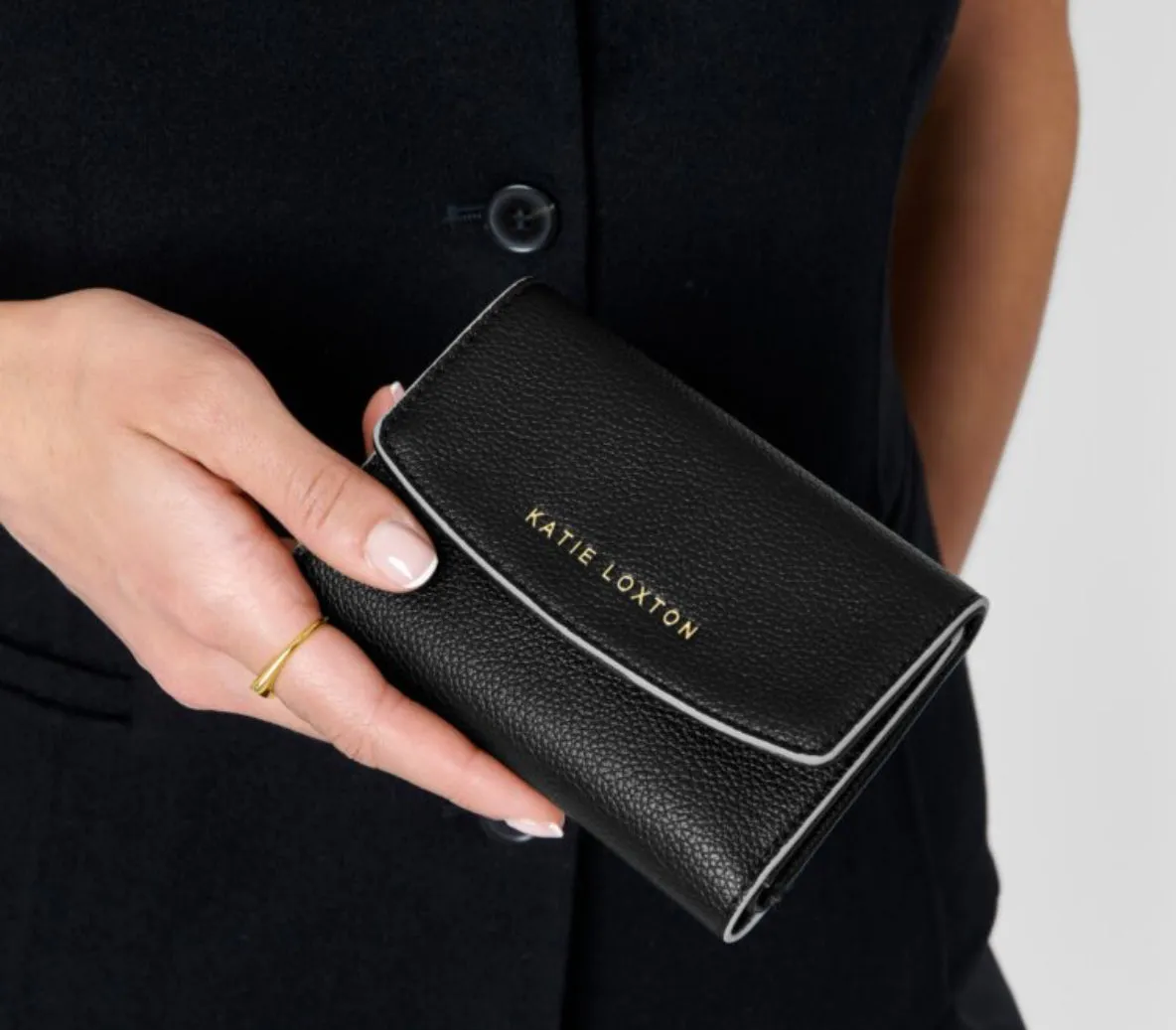 Marni Black Wallet by Katie Loxton Daily Lifestyle Fashion Statement
