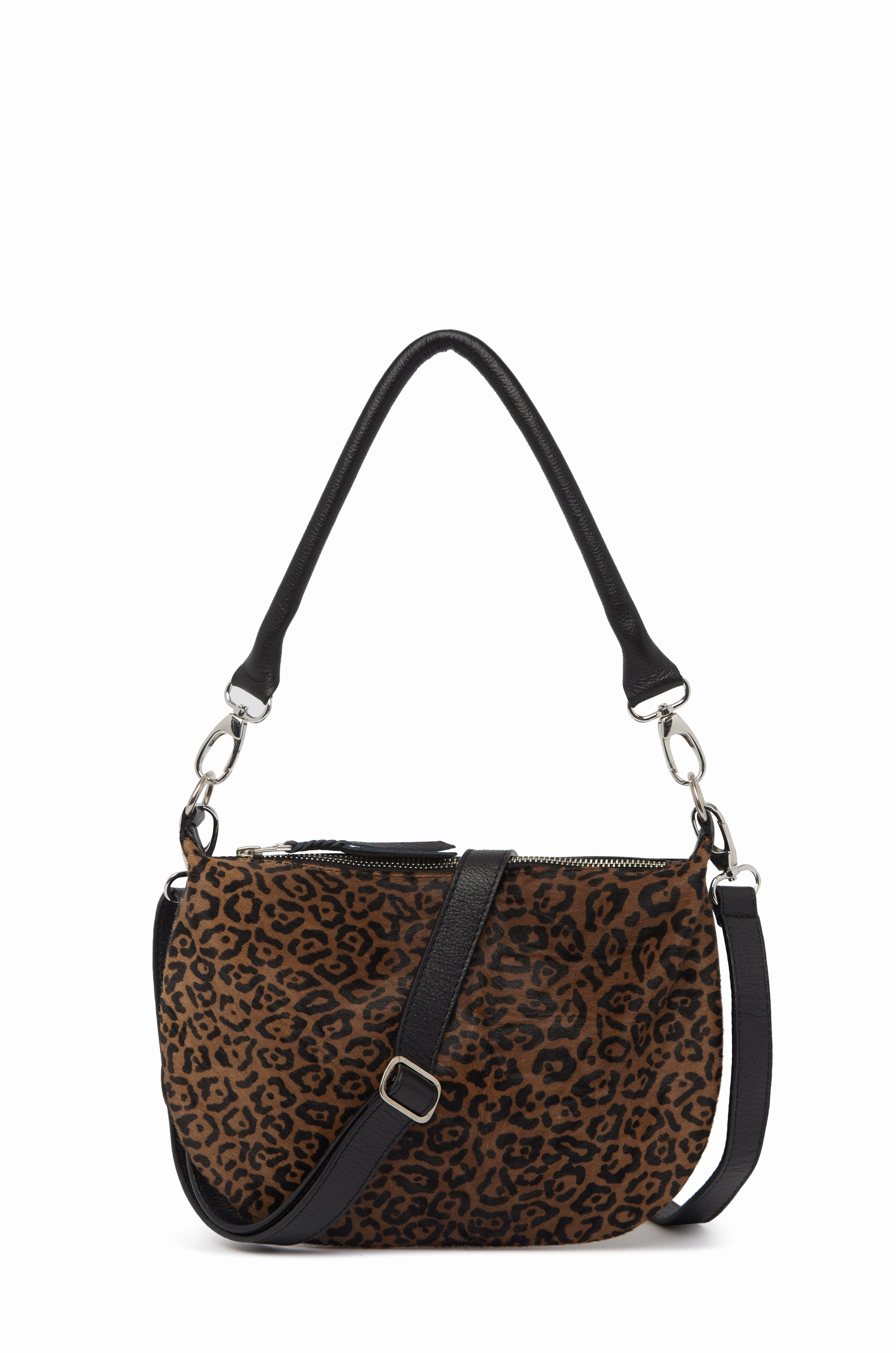 Melissa Bag Leopard Cowhide Leather Versatile Organizer