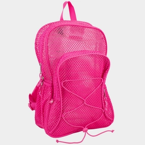 Mesh Bungee Backpack Tech Compatible City Adventure