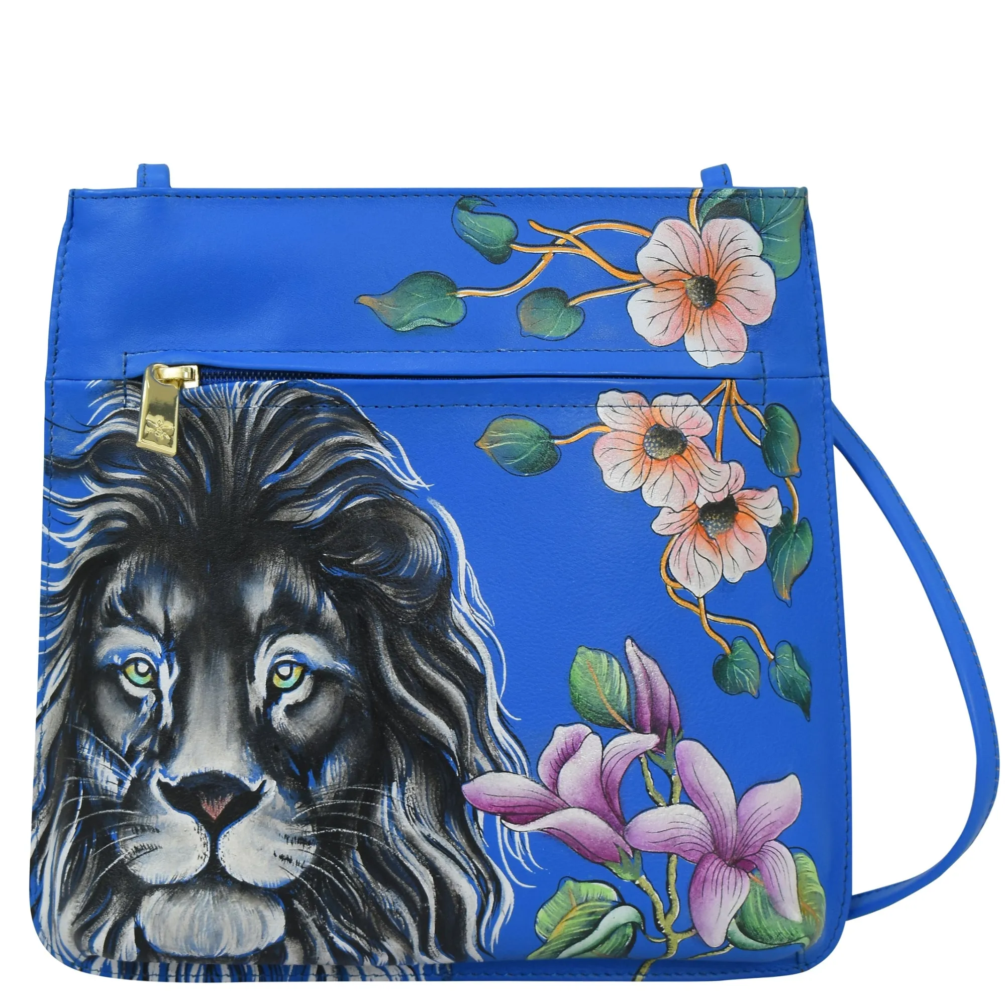 Slim Crossbody With Front Zip - 452 Stylish Companion Functional Companion