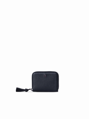 Multi Slot Practical Feature Small Zip Around Wallet