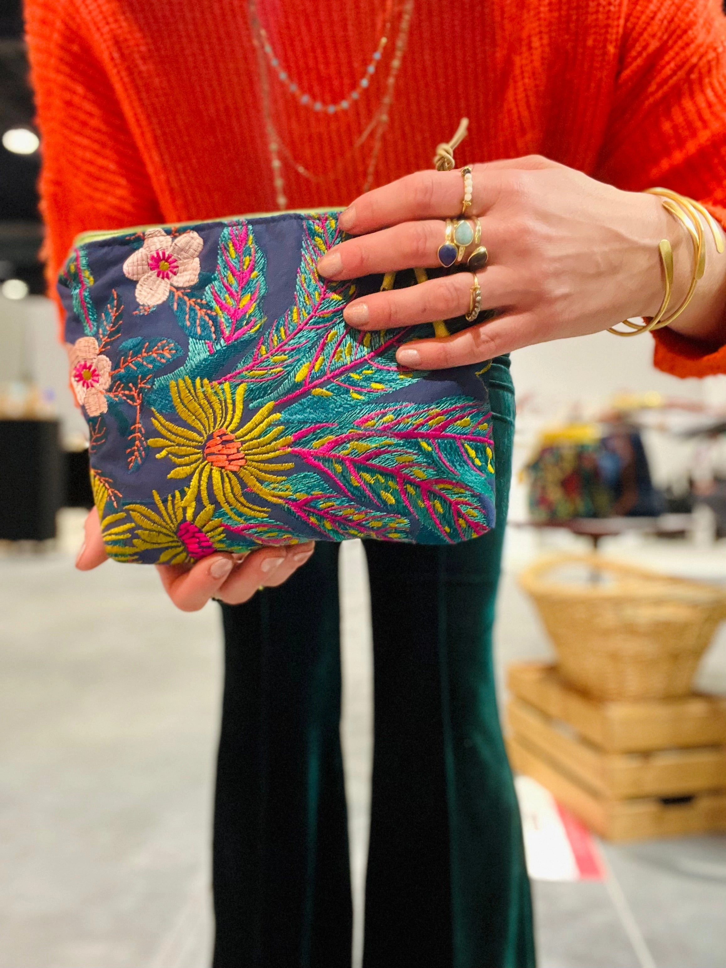 Fashion Lifestyle Soft Finish Flora Tall Caddy