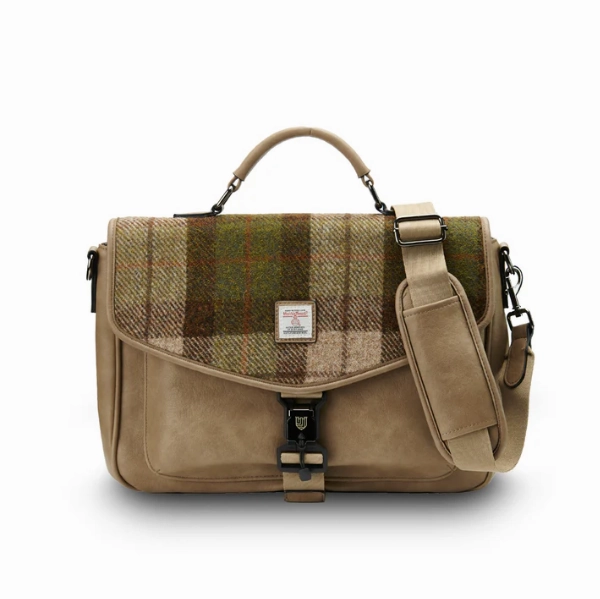 Lightweight Carry Islander? Laptop Bag with Harris Tweed?