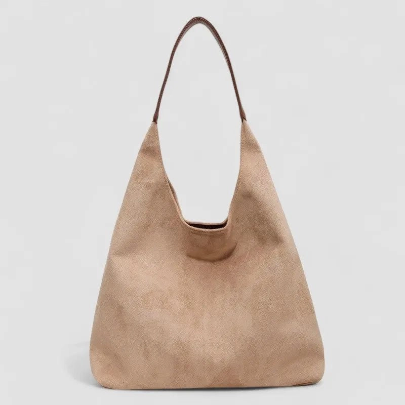 Lena | Minimalist Suede Hobo Bag ?C Effortless Elegance & Functionality Fashion Vibe Refined Edge
