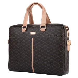 Misty Astoria Allure  Genuine Leather Satchel Bag  [Made in Italy] Travel Fashion Sleek Organizer