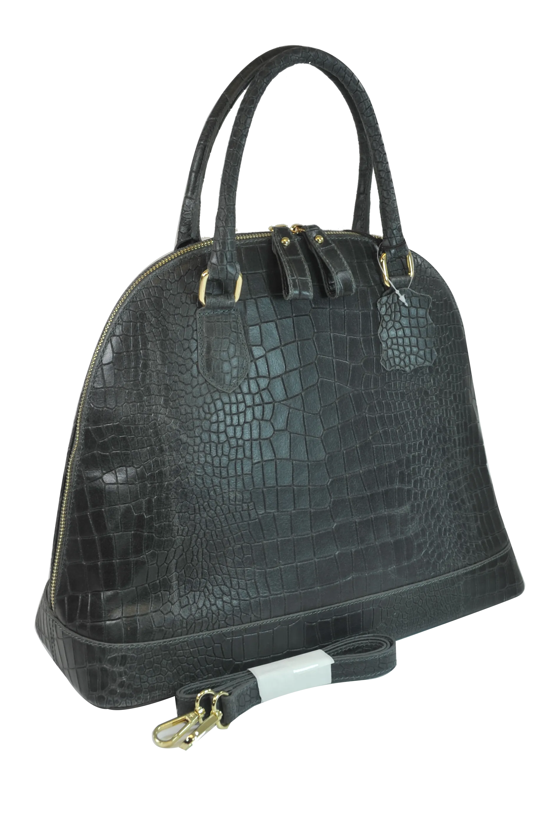 Casual Fashion Stylish Functionality Misty Croci Hermosa  Genuine Leather Bag   [Made in Italy]