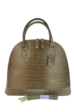 Urban Detail Misty Croci Hermosa  Genuine Leather Bag   [Made in Italy]