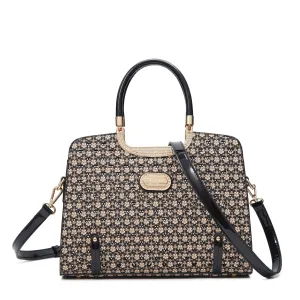 Sleek Form Sophisticated Design Brangio Italy Galaxy Stars Clover Stars Designer Tote Bag