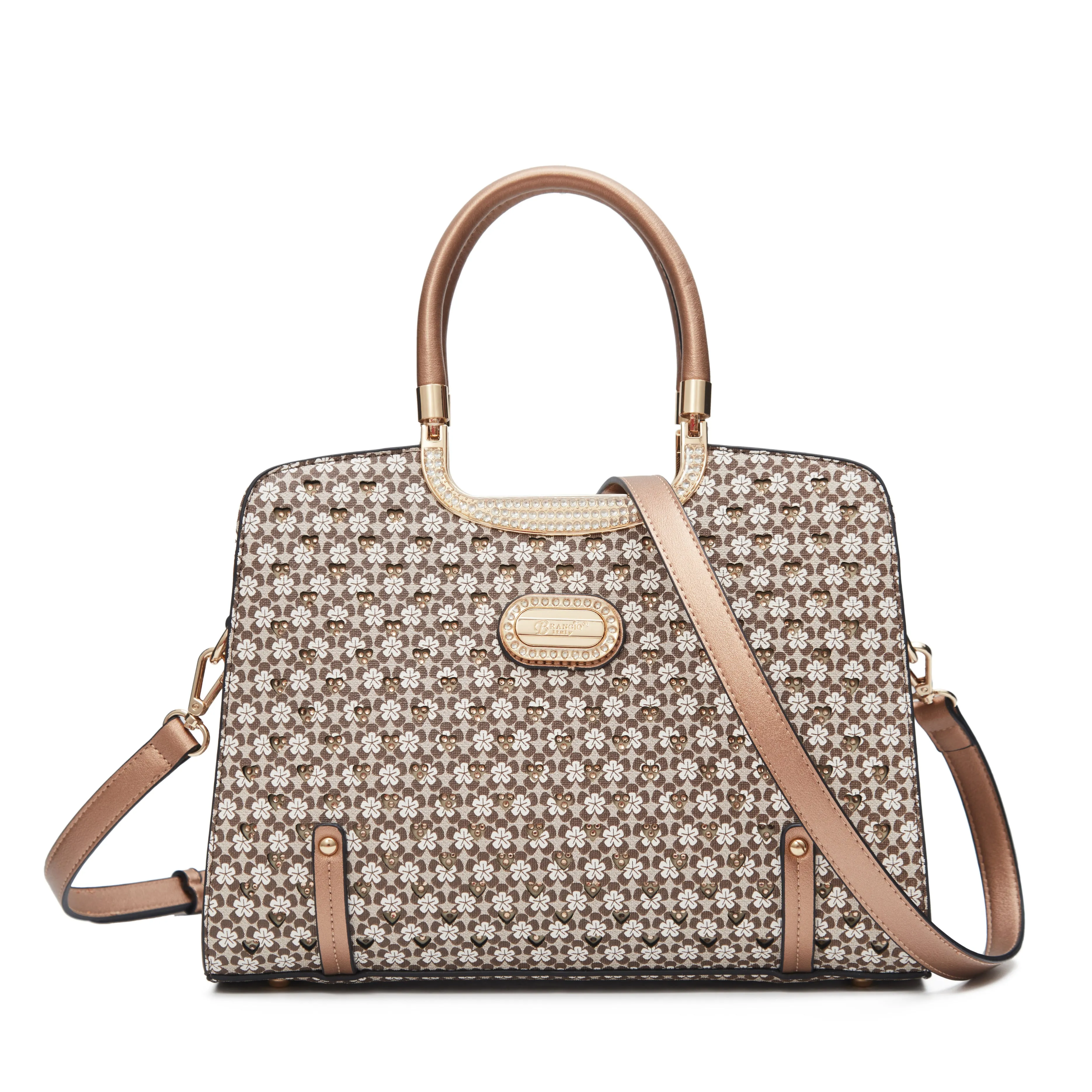 Brangio Italy Galaxy Stars Clover Stars Designer Tote Bag Sophisticated Fashion Fashion highlight