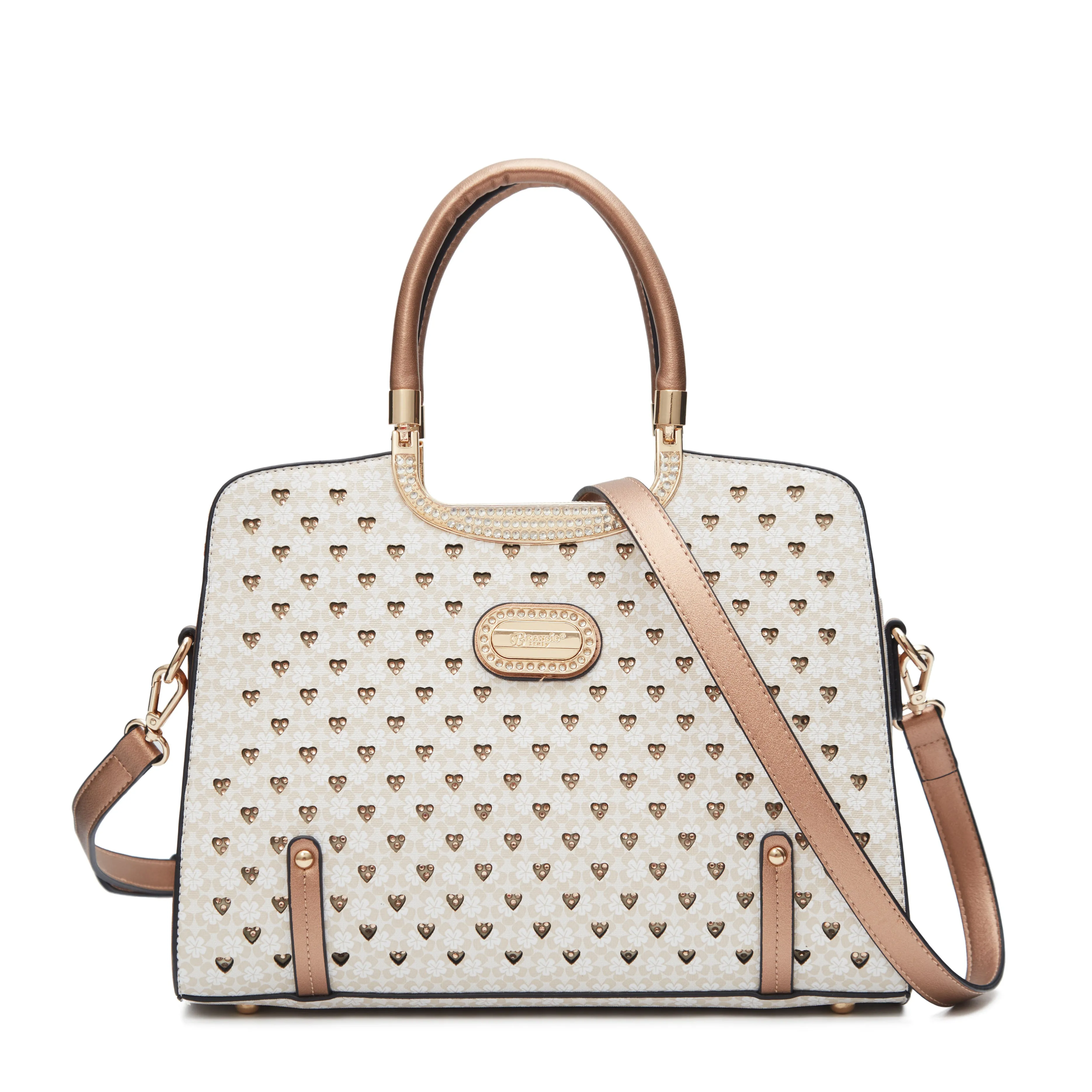 Brangio Italy Galaxy Stars Clover Stars Designer Tote Bag Compact Function