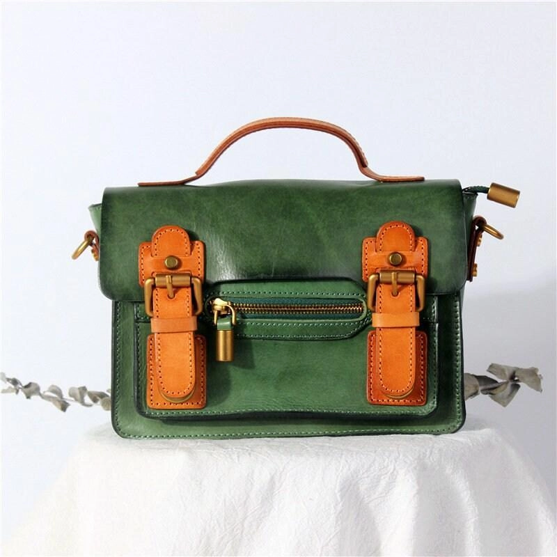 Flexible Carry Small Purse Vegetable Tanned Leather, Original Crossbody Handmade Handbag, Luxury Leather bag, Veg Leather Shoulder Bag, Gift For Her