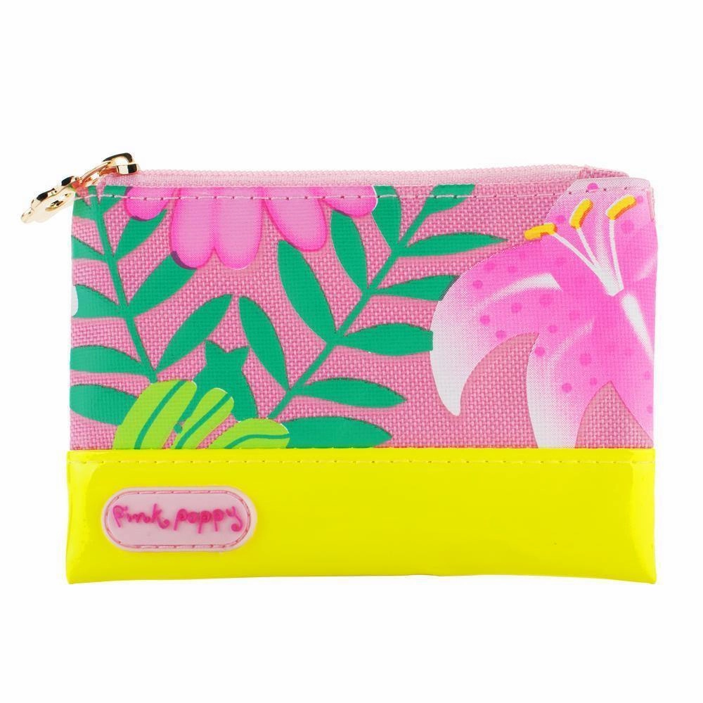 Elegant Finish Outdoor Comfort Tropical Tango Coin Purse-Pink