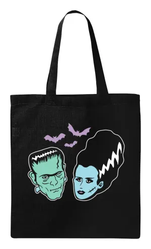 Chic Evening Monster Love Tote Bag