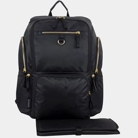 Sport Fashion Multi-Function Large Capacity Lafayette St. Backpack Diaper Bag with Bonus Changing Pad