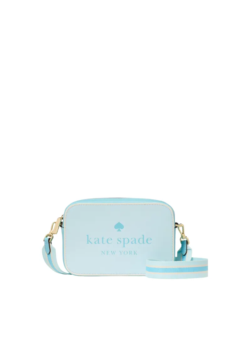 Kate Spade Oh Snap Crossbody Bag Mini Camera In Crisp Sky KH756 Street Utility
