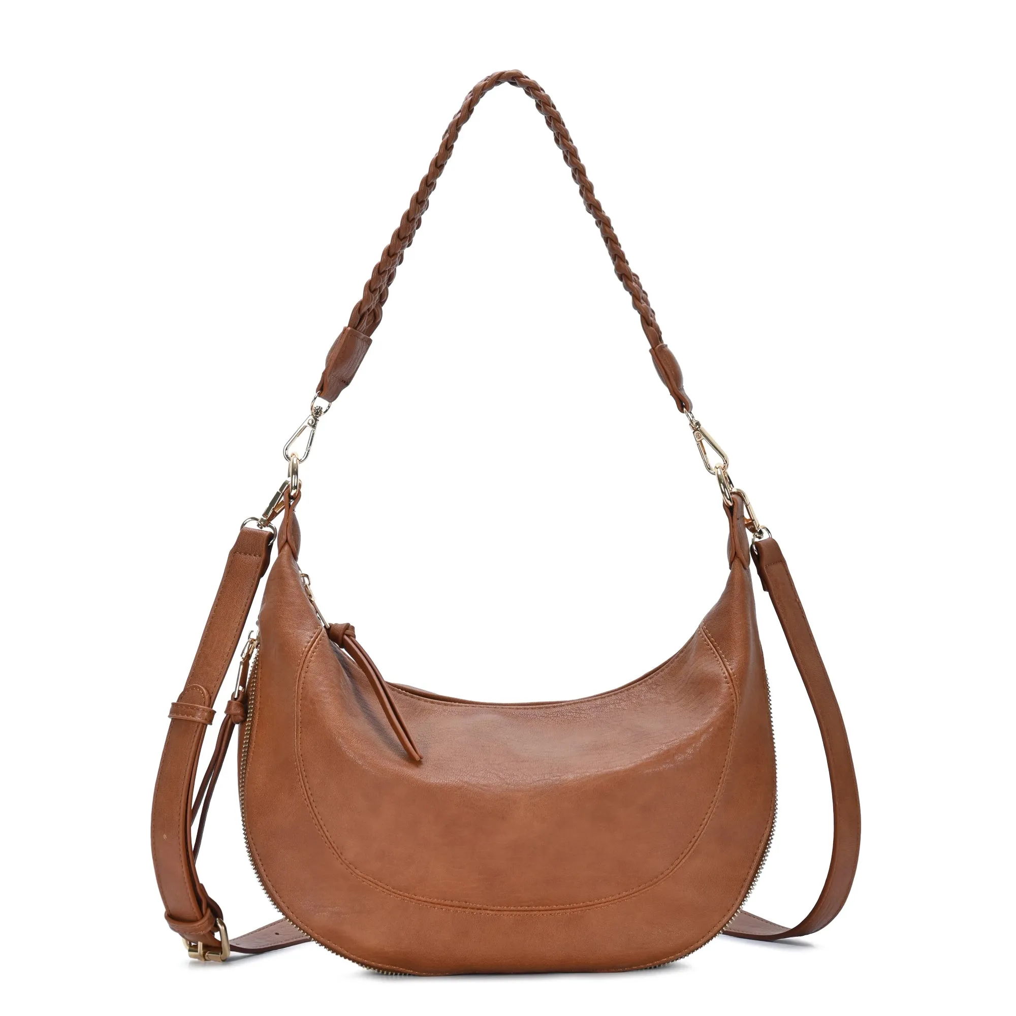Adjustable straps for a customizable and comfortable fit Provides a smart and functional solution for daily organization Noelia Shoulder Crossbody Hobo