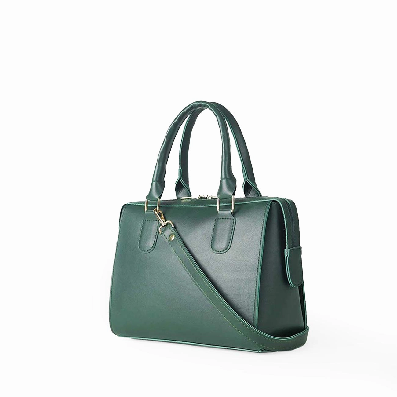 Simple Form Olive Bag Green