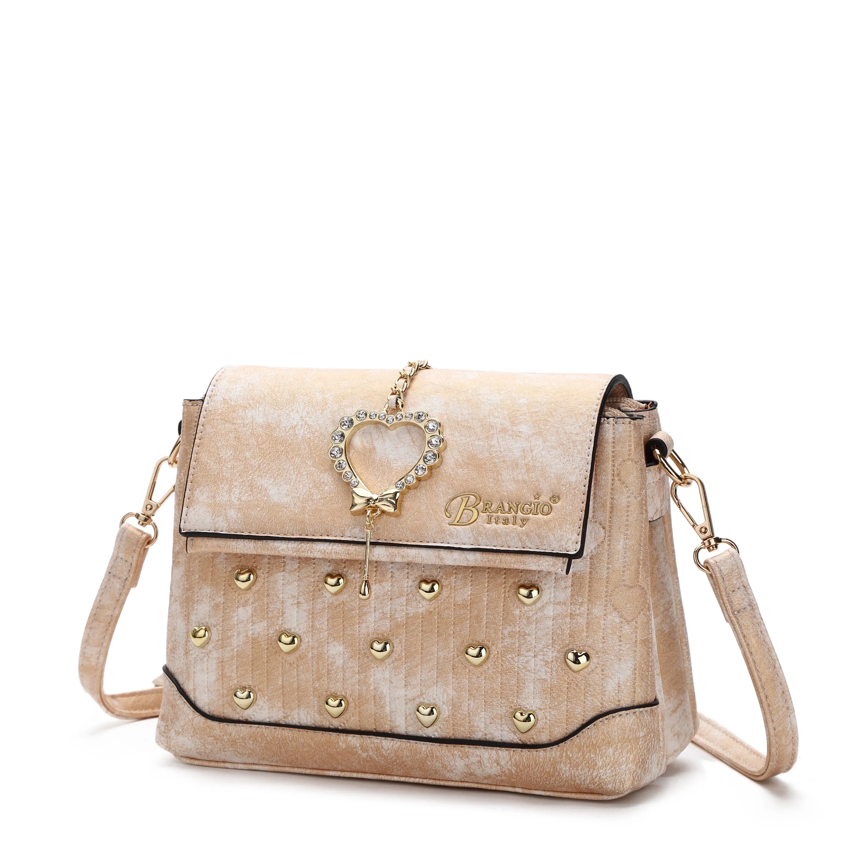Heart Beat Cross-body Fashion Satchel Compact Look