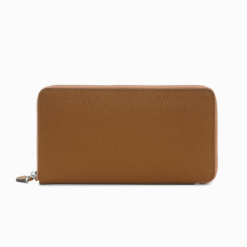 Stylish Durability Elegant Simplicity Ondine | Vibrant Leather Zip-Around Wallet ?C Chic & Functional Luxury