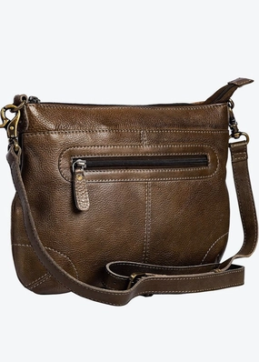 Polished Accessory Open Plains Leather Handbag