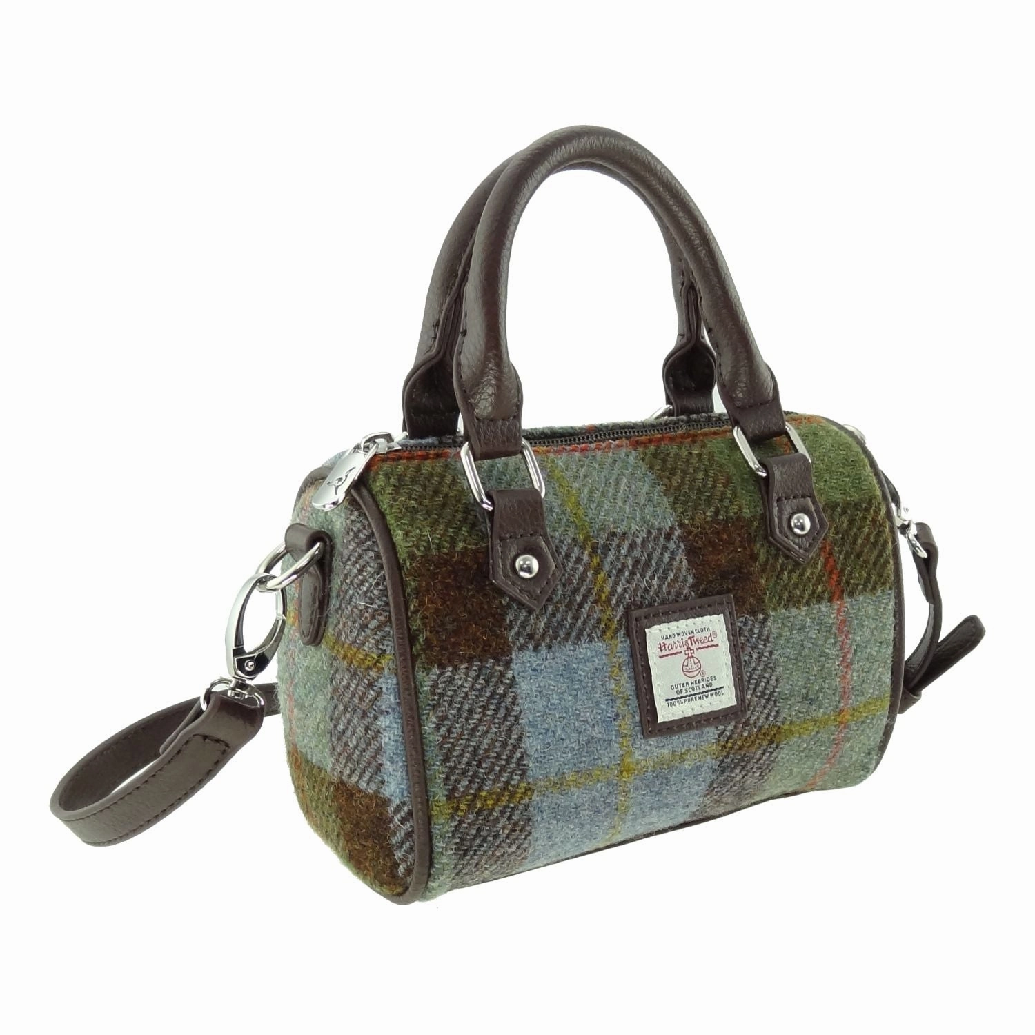 Gift For Her Mini Bowling Bag 'Kilbride' with Harris Tweed?