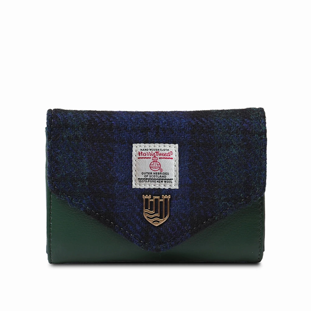 Islander? Small Clasp Purse with Harris Tweed? Daily Durability