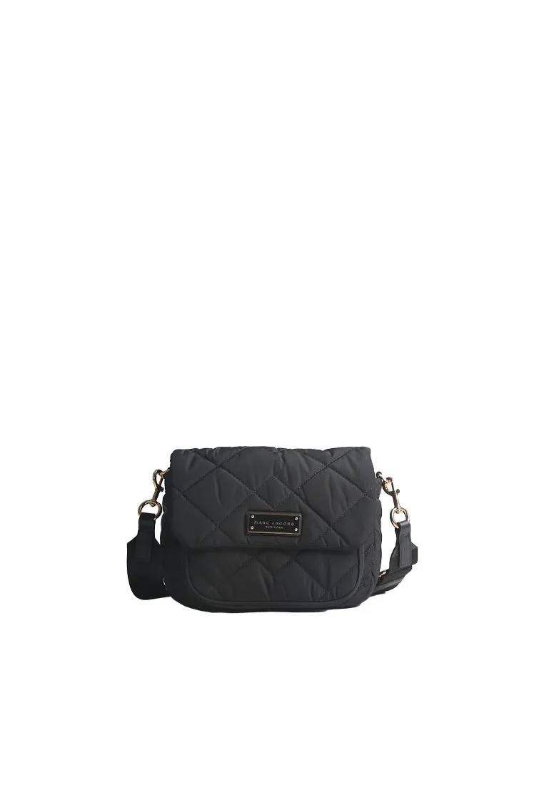 Flexible Use Marc Jacobs Nylon Messenger Bag In Black 4F5HMS018H02