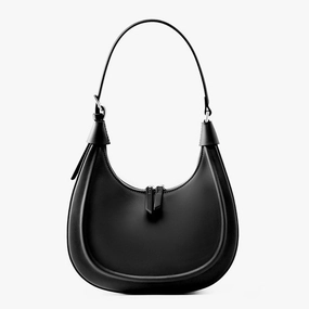 Customizable Options Outdoor Gear Dahlia Crescent Shoulder Bag ?C Sleek Black Minimalist Design