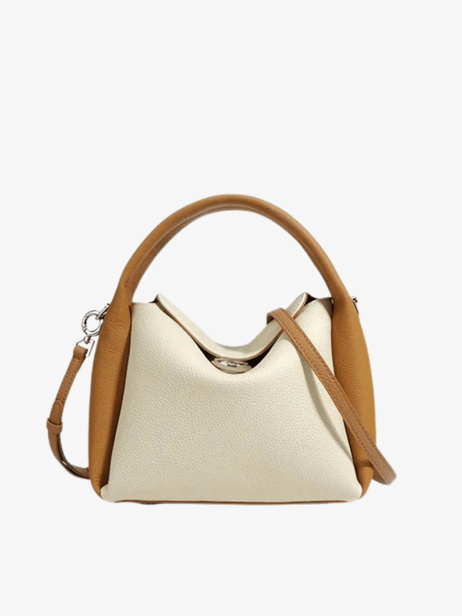 Elara | Soft Tan Leather Handbag ?C Elegant & Versatile Practical Journey