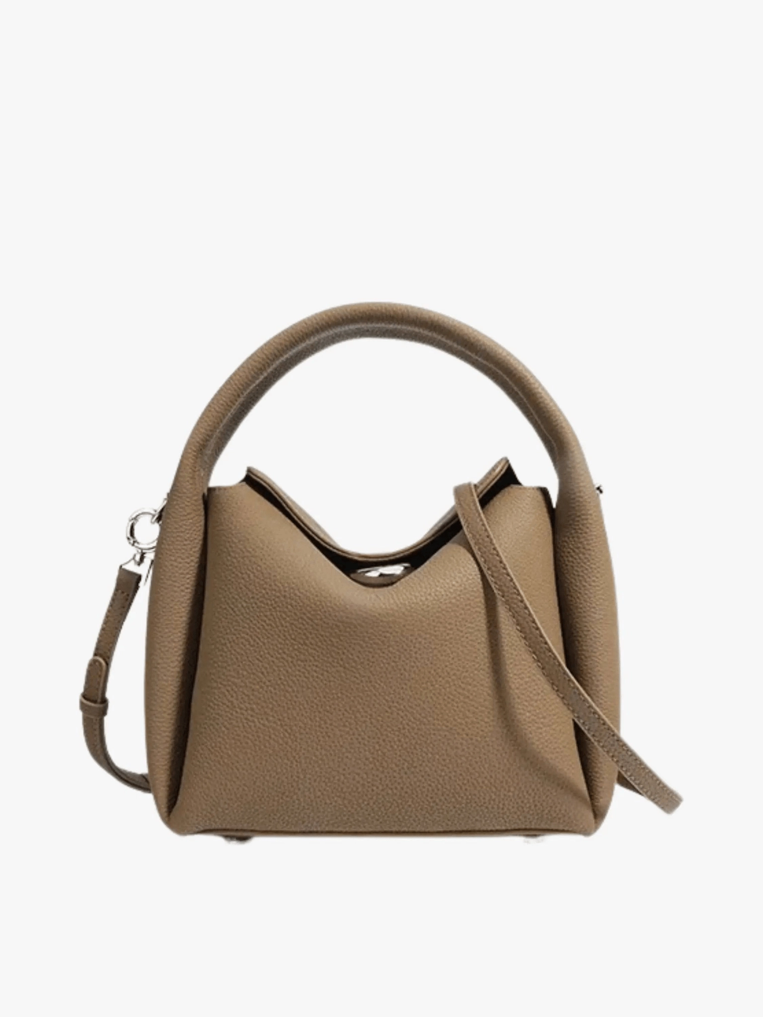 Elara | Soft Tan Leather Handbag ?C Elegant & Versatile Classy office bag