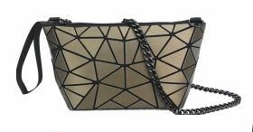 Patrizia Luca Slanted Triangle Coin Purse Style 0H12R Contemporary Structure Balanced Geometry