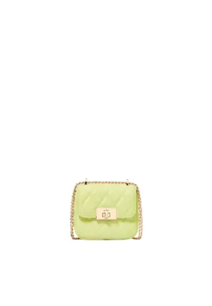 Adjustable Design Classic Modern Touch Kate Spade Carey Quilted Micro Flap Crossbody Bag In Lime Slushy KJ956