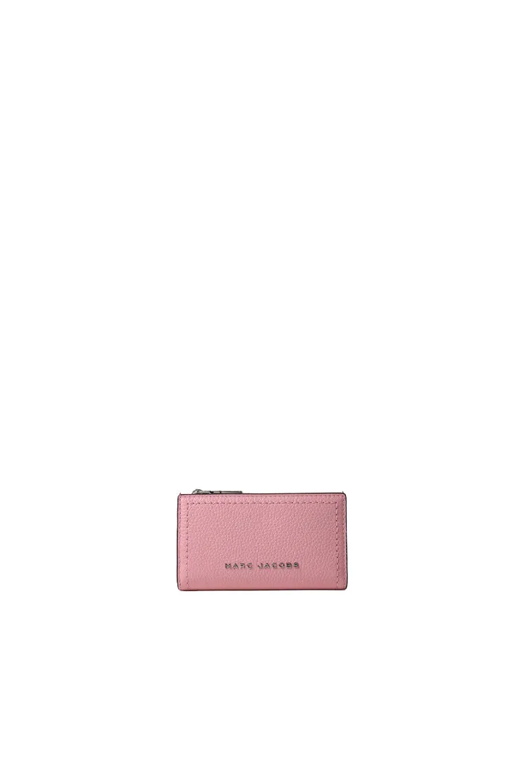 Marc Jacobs Groove Medium Flat Wallet In Bubblegum 4P4SMP025S01 Everyday Companion Everyday Simplicity