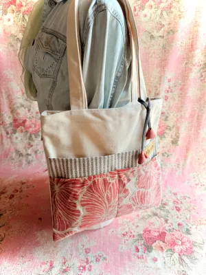 Velvet Blush Tutto, Tote: Elegant & Versatile Fashionable Accessory