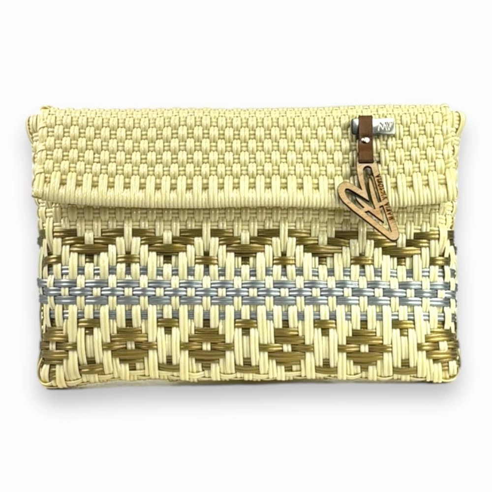 Maria Victoria | Shine DI | Upcycled, Handwoven, Clutch Classic Trend