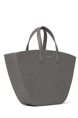 Matt & Nat Leef Tote Bag | Gray Stylish Daily Night Out
