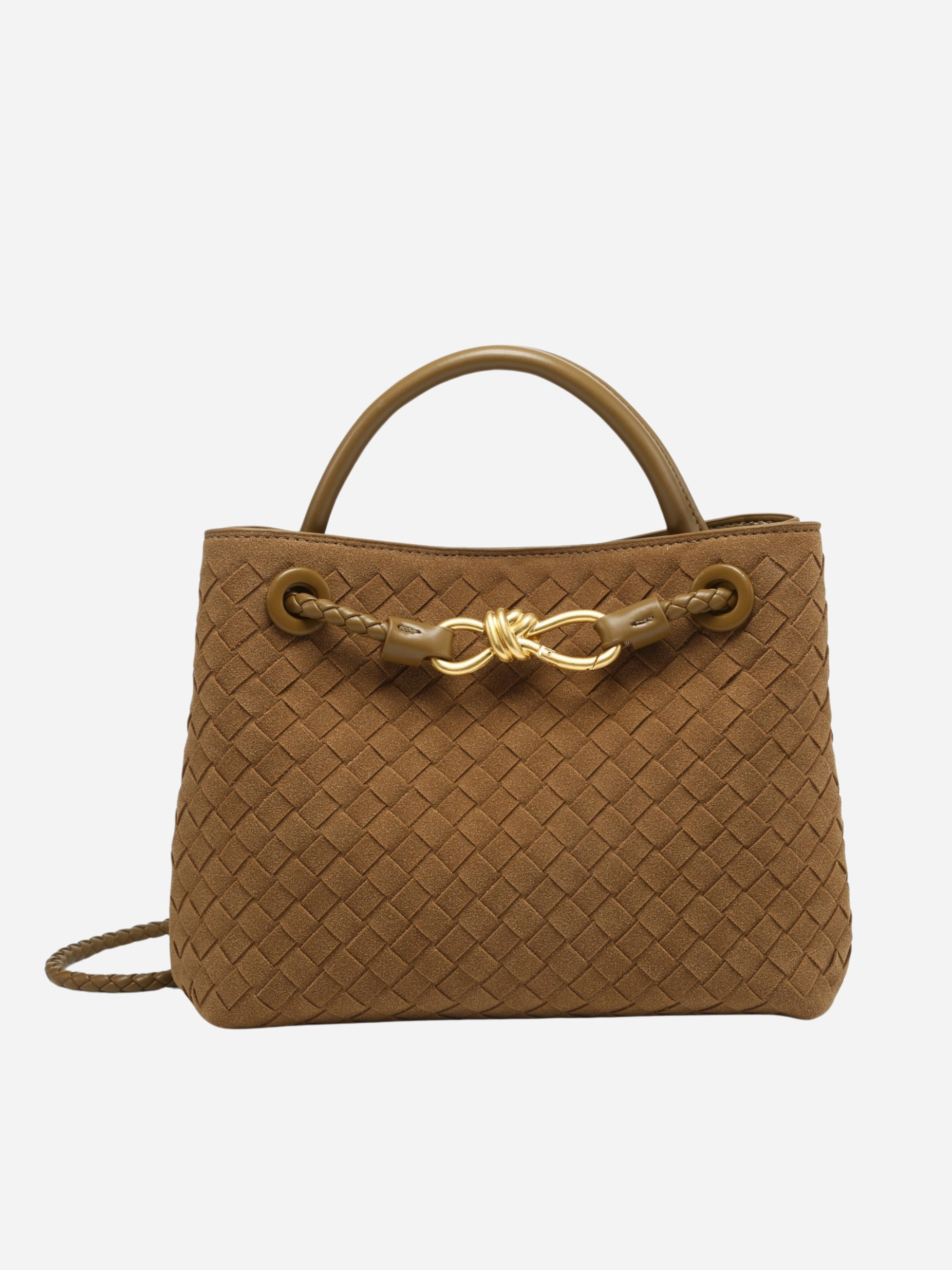 Sabine Woven Suede Handbag ?C Artisanal, Chic  Sophisticated Stylish Daily Outfit