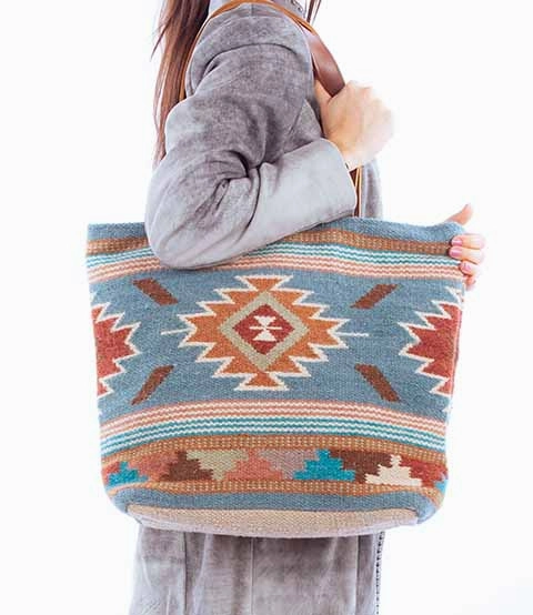 Western Shoulder Tote: Southwestern Design Stylish Gear Classic Travel
