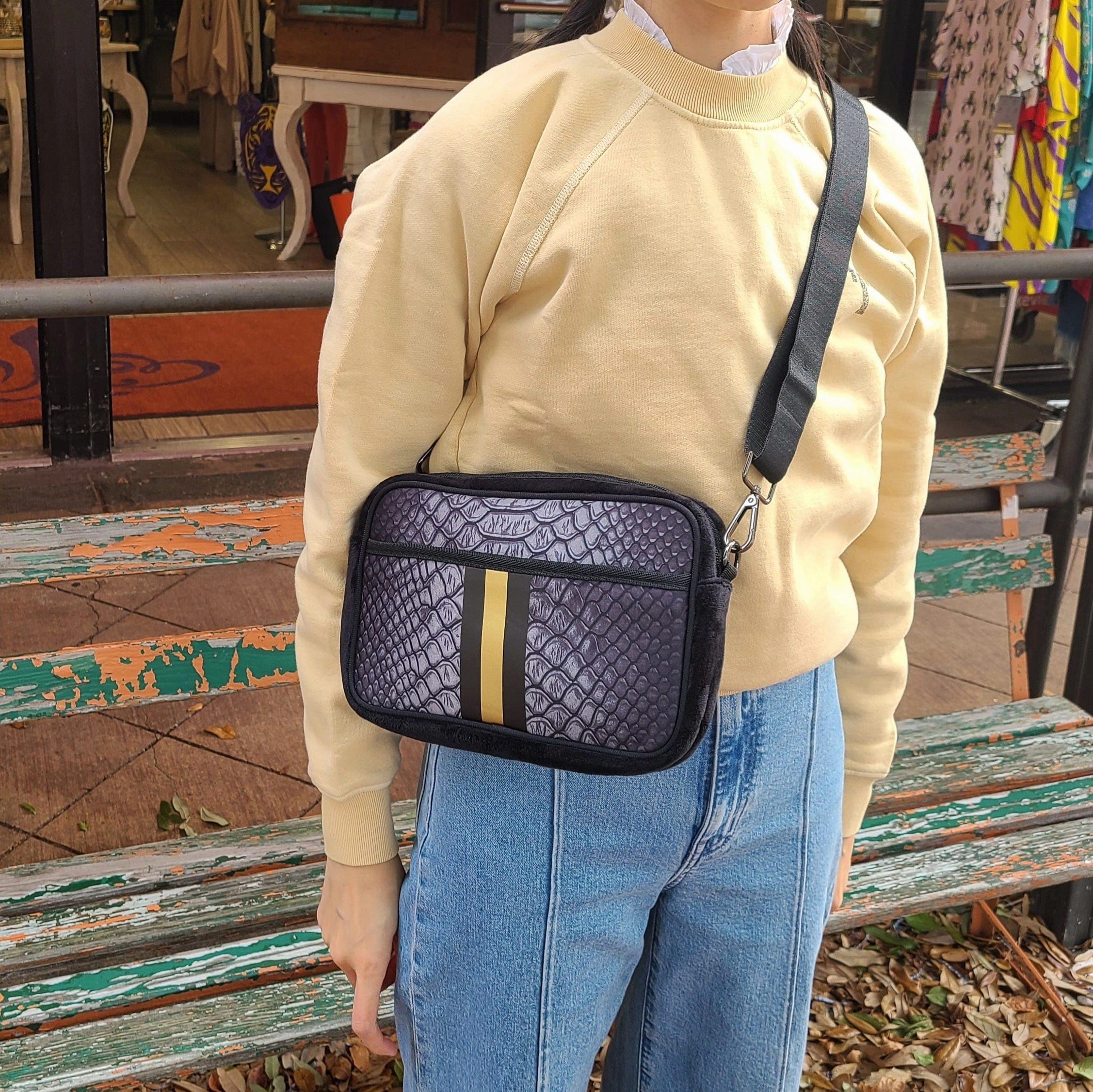 Minimalist Organizer Little Miss Muffin Exclusive Neoprene Crossbody Purses